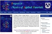 نمایه‌سازی تمامی مقالات نشریه Progress in Physics of Applied Materials در اسکوپوس از سال ۲۰۲۱